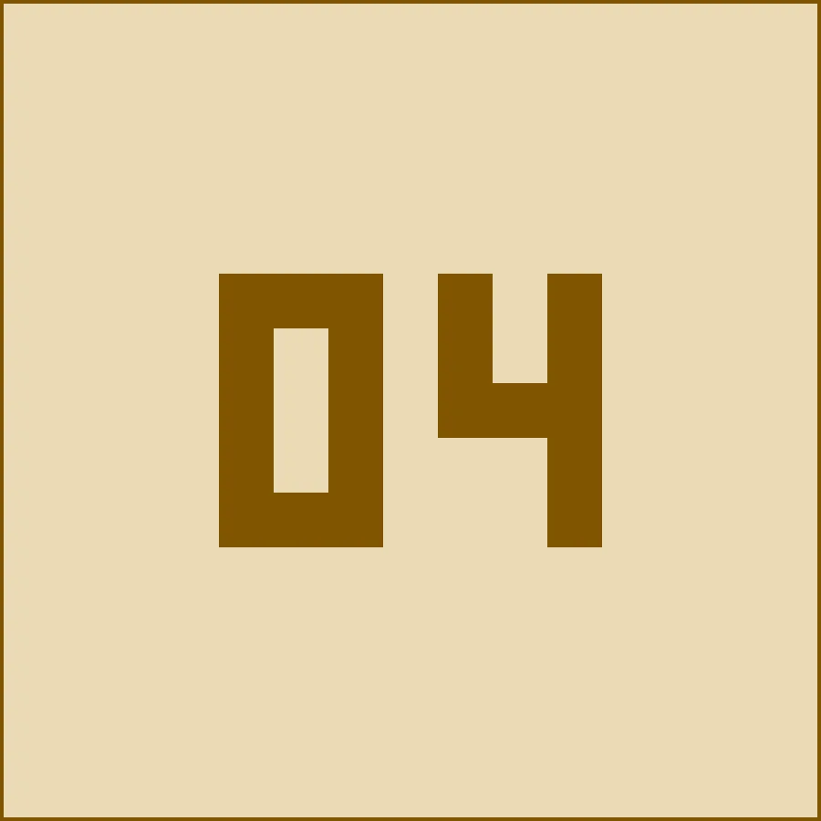 [Placeholder square, numbered 4.]